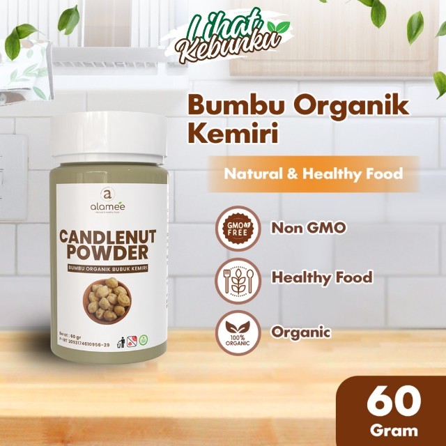 

ALAMEE Kemiri Bubuk Candlenut Powder Bumbu Dapur Organik Masak Murni Asli Tanpa Campuran LIHAT KEBUNKU