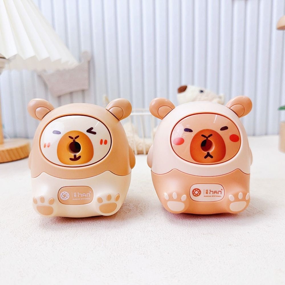 

Pencil Automatically Enters Pencil Sharpener Capybara Stationery Pencil Sharpening Tool Gift Anti Sticking Lead