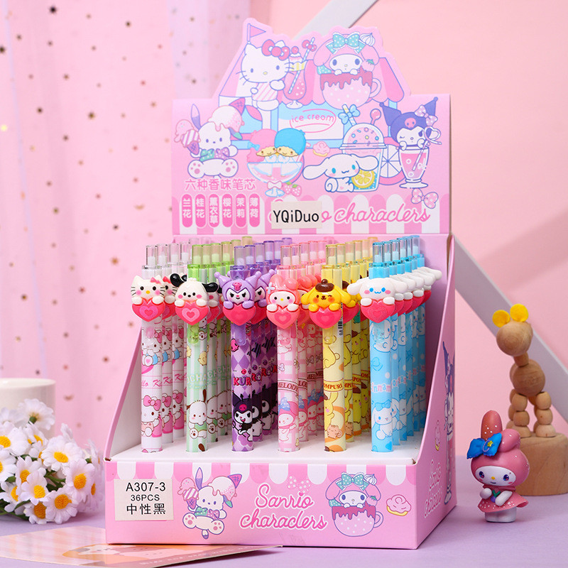 

TERFAVORIT! PULPEN GEL MEKANIK 0,5 MM DENGAN BONEKA KARTUN ANIMASI YANG LUCU IMUT 3D