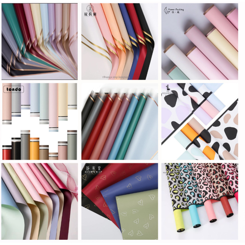 

PROMO KERTAS BUKET CELLOPHANE MURAH 20 RIBU ISI 20 LEMBAR KUALITAS BAGUS