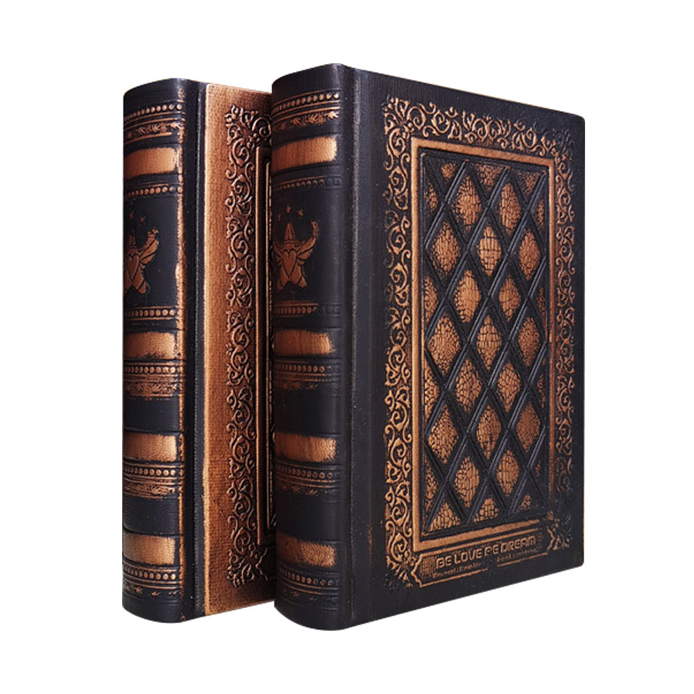 

A5 Vintage Thicken Emboss Notebooks 176 Sheets/Book Hardcover Leather Cover,Blank Page,Diary Agenda Office Student Diary QP-16