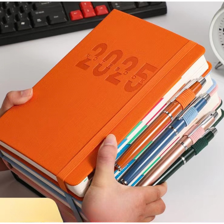 

A5 Notepad Self Discipline Agenda 2025 Time Management Notebook Planner Notebooks Diary Writing Pads Office School Supplies
