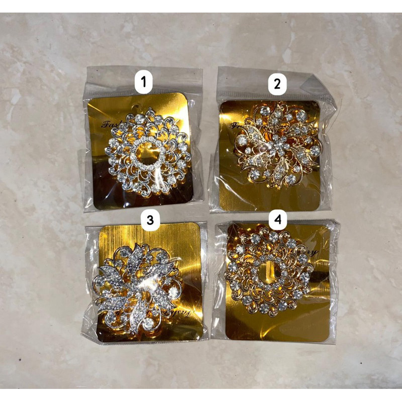 (Toserba 777) Bros bunga mutiara | bros dada mutiara | bros gamis | bros dada besar | pcs