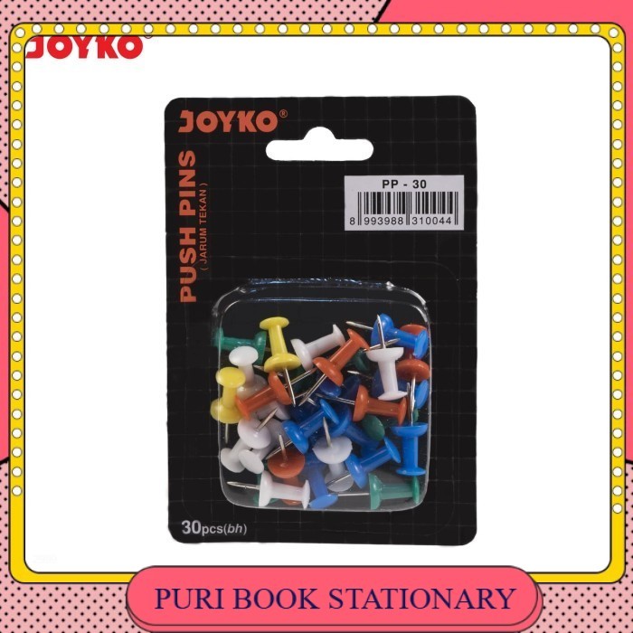 

Push Pin / Jarum Tekan / Paku Pin Joyko PP-30