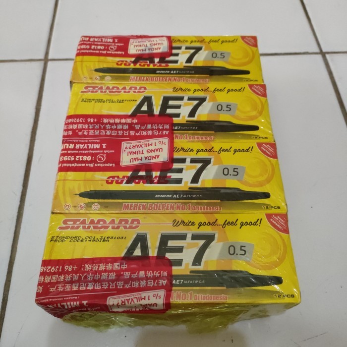 

[PROMOSI] PULPEN STANDARD AE7