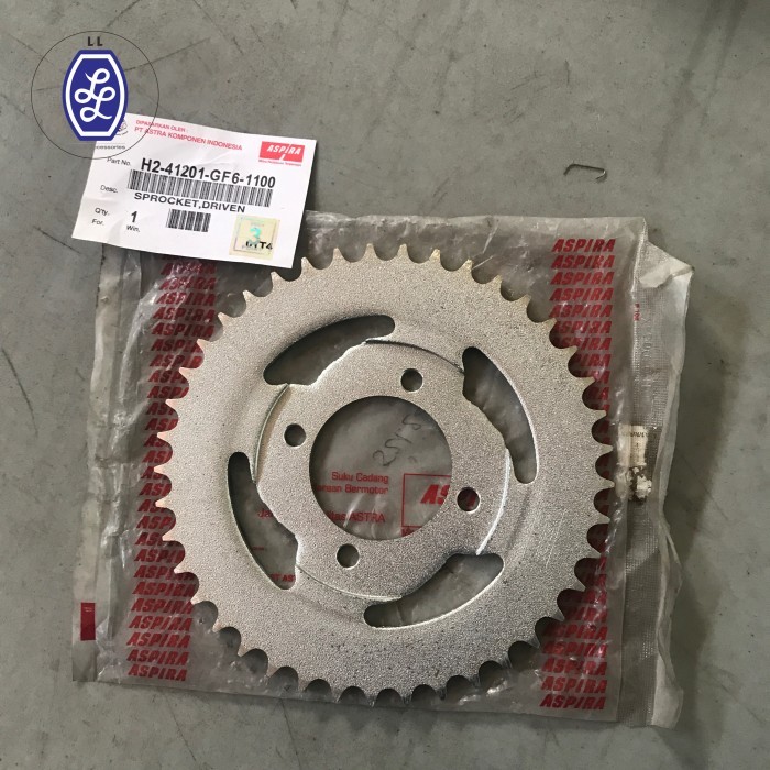 GEAR BELAKANG WIN ASPIRA H2-41201-GF6-1100