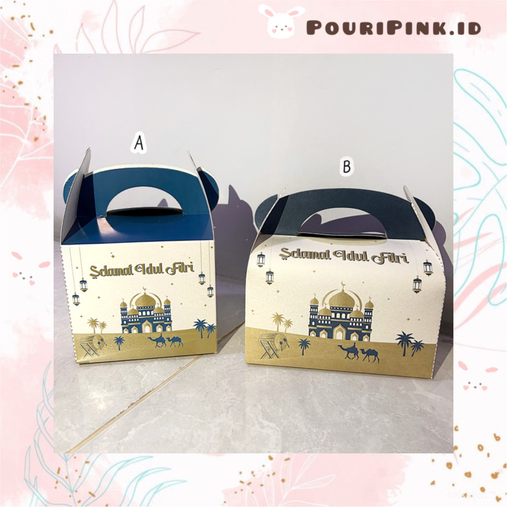 

WBOX Gable Box Toples Bulat 250gr Lebaran Idul Fitri 2025 Aesthetic Hampers Parcel Ramadhan Snack Anak Muslim Mtp Banjar Martapura PouriPink.id