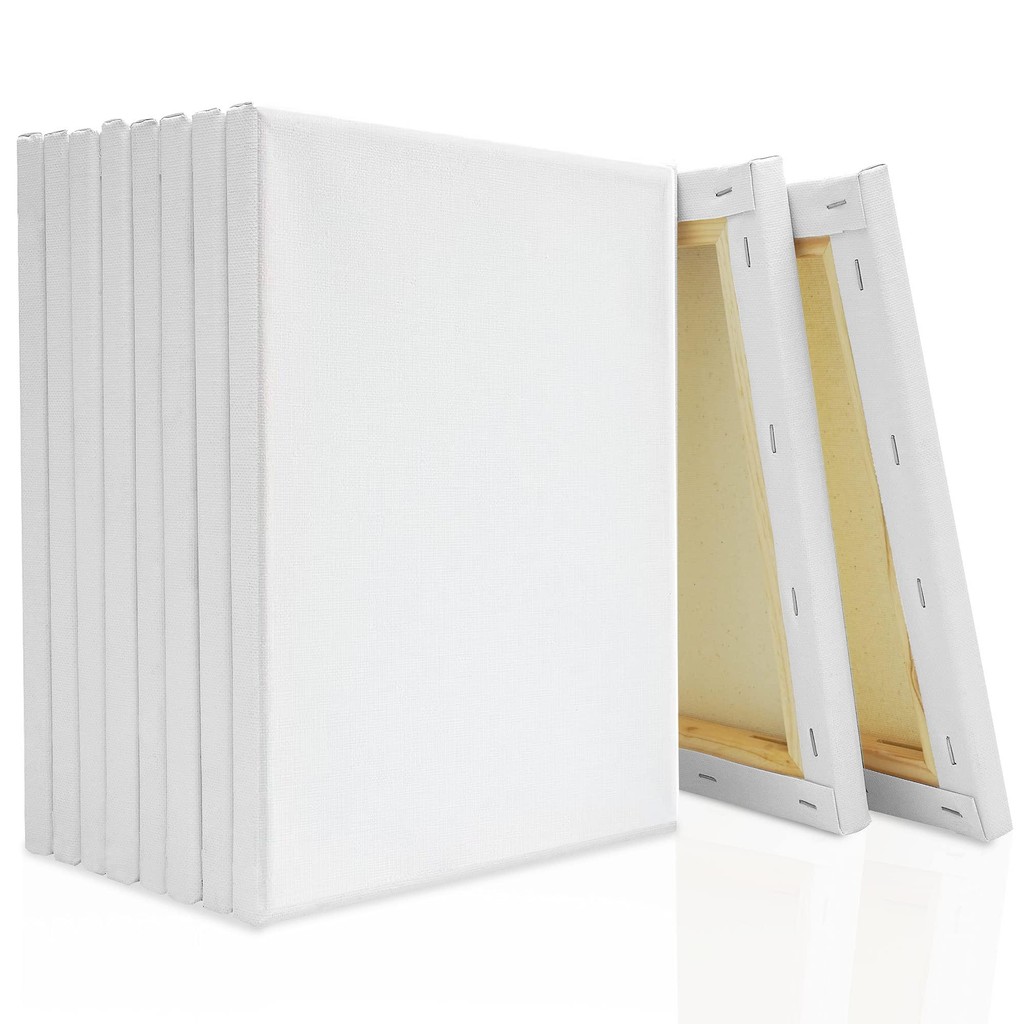 

10pcs Mini Artists Canvas Art Drawing Board Blank Canvas Painting Frame Acrylic Oil Paint DIY Craft Supply school accessories