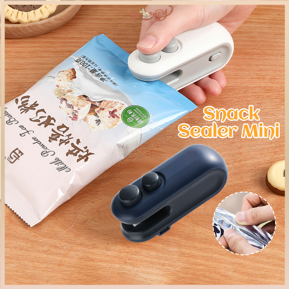 Poney Hand Sealer Portable Alat Press Perekat Plastik Sealer Mini