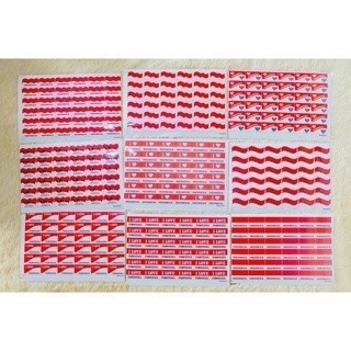 

ACC Stiker Pipi 17 Agustus | Stiker Merah Putih HUT RI