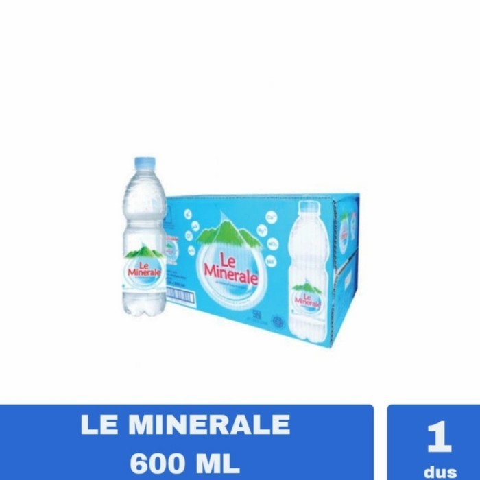 

Le Minerale Botol 600ml | DOS ISI 24