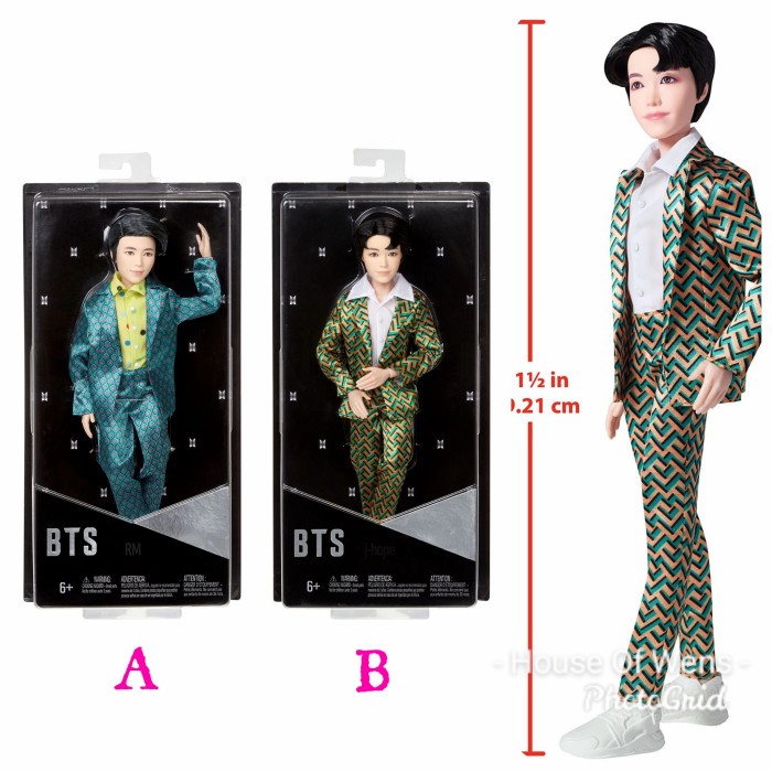 BARBIE BTS RM IDOL DOLL ORIGINAL MATTEL - BONEKA BTS ORIGINAL