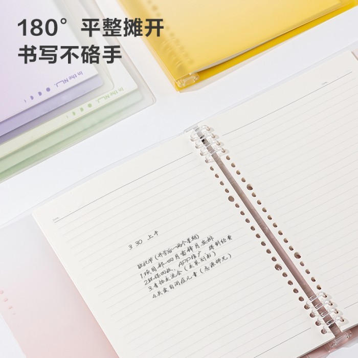 

Nusign Binder/Loose-Leaf Notebook A5 B5 Gratis Refill 40 Lembar NS3XX - A5