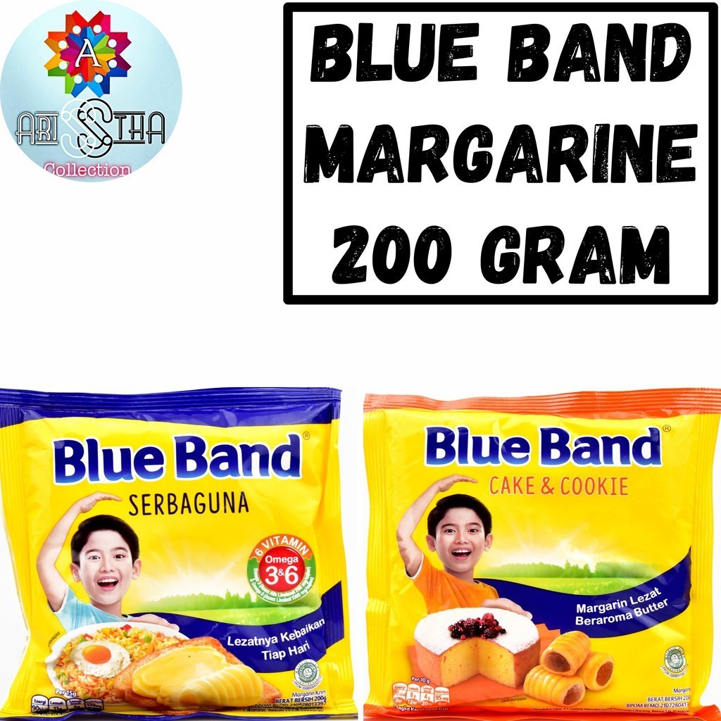 

Blue Band Margarin 200 Gram Serbaguna Cake Cookie
