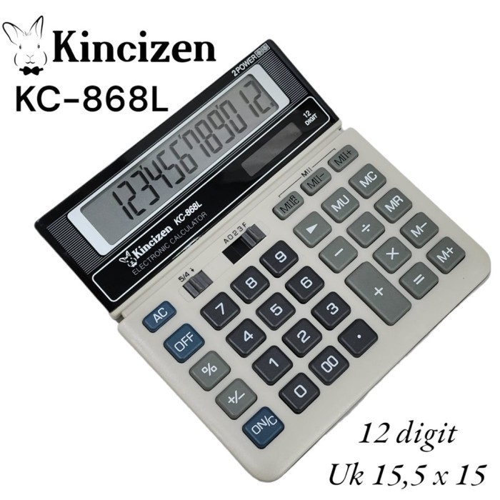 

KALKULATOR KINCIZEN KC-868L SDC-868L 12 DIGIT - ES
