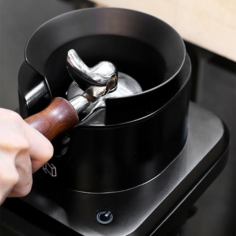 220V Electric Automatic Cleaner for Espresso Machine Handle Coffee Grounds Cleaning Machine with Bru