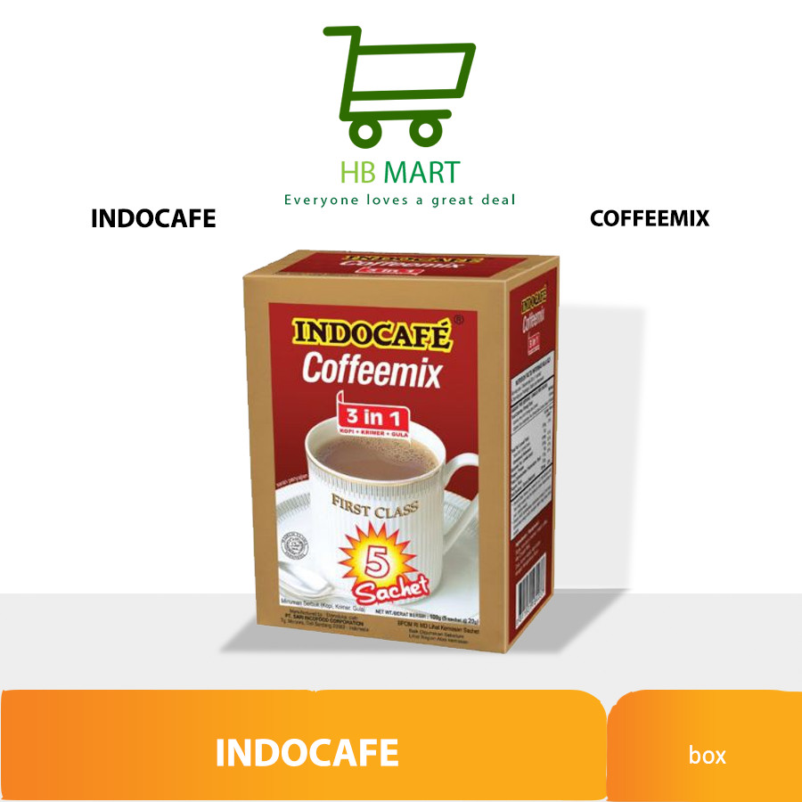 

INDOCAFE COFFEEMIX 3-IN-1 BOX 5'S X 20GR