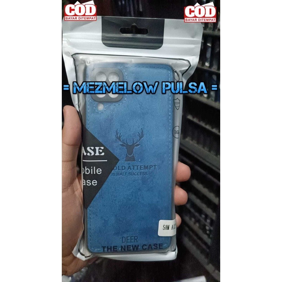 Caseng Casing Softcase Soft Case Canvas Deer Case Casing SAMSUNG A12 5G