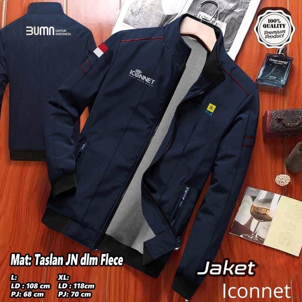 JAKET PLN ICONETT / JAKET BUMN PLN  / JAKET PARASUT