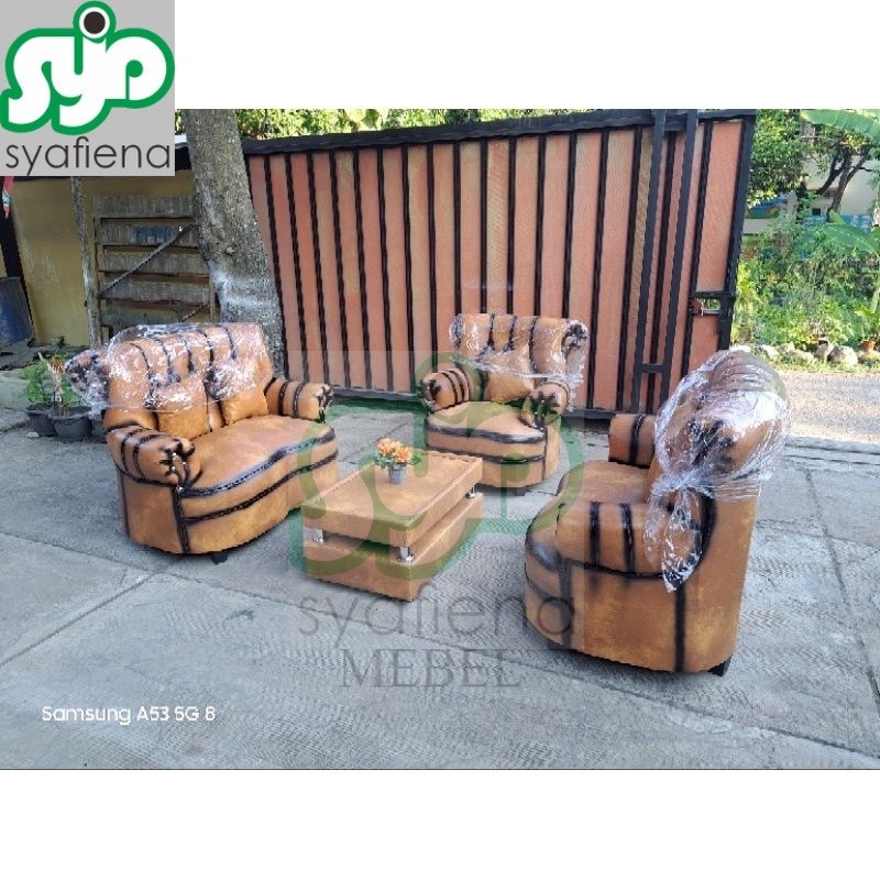 MURAH Sofa Jaguar Mini 221 / Sofa Tamu Minimalis Termurah Cirebon Kuningan Majalengka Indramayu Breb