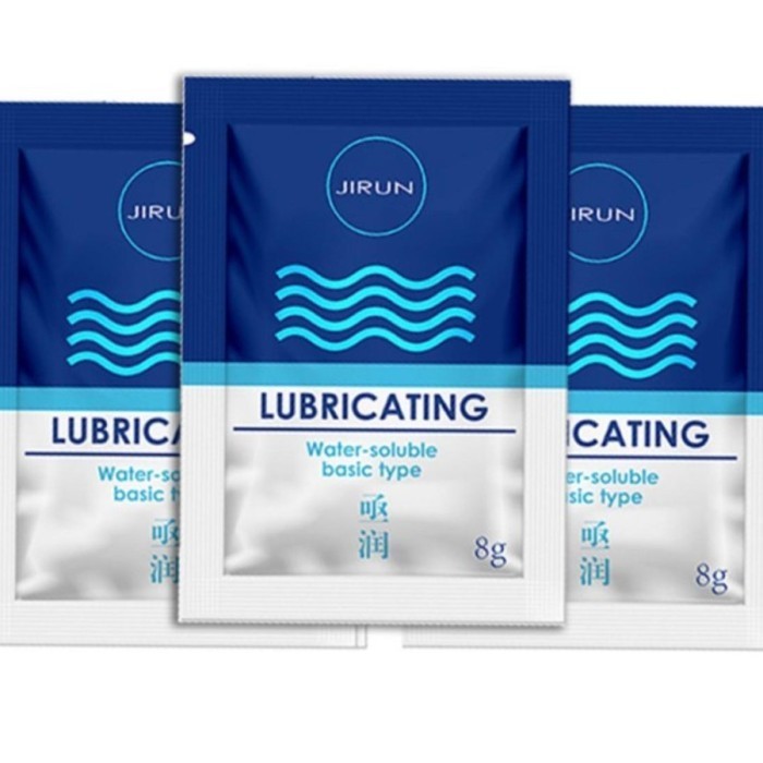 KDM TERMURAH karet import china Pelumas sachet lubricant pria wanita pelumas mini - 8 produk berkual