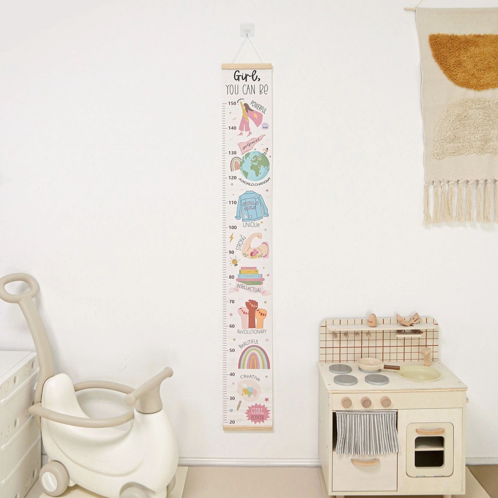 

Baby height ruler children's room cartoon decoration height ruler kindergarten measurement hanging picture wall sticker