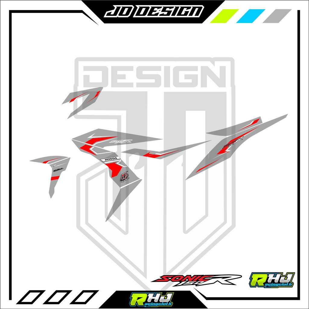 

STICKER/STRIPING TRANSPARAN SONIC 150R PELINDUNG BODY MOTOR TERBARU motorcicle