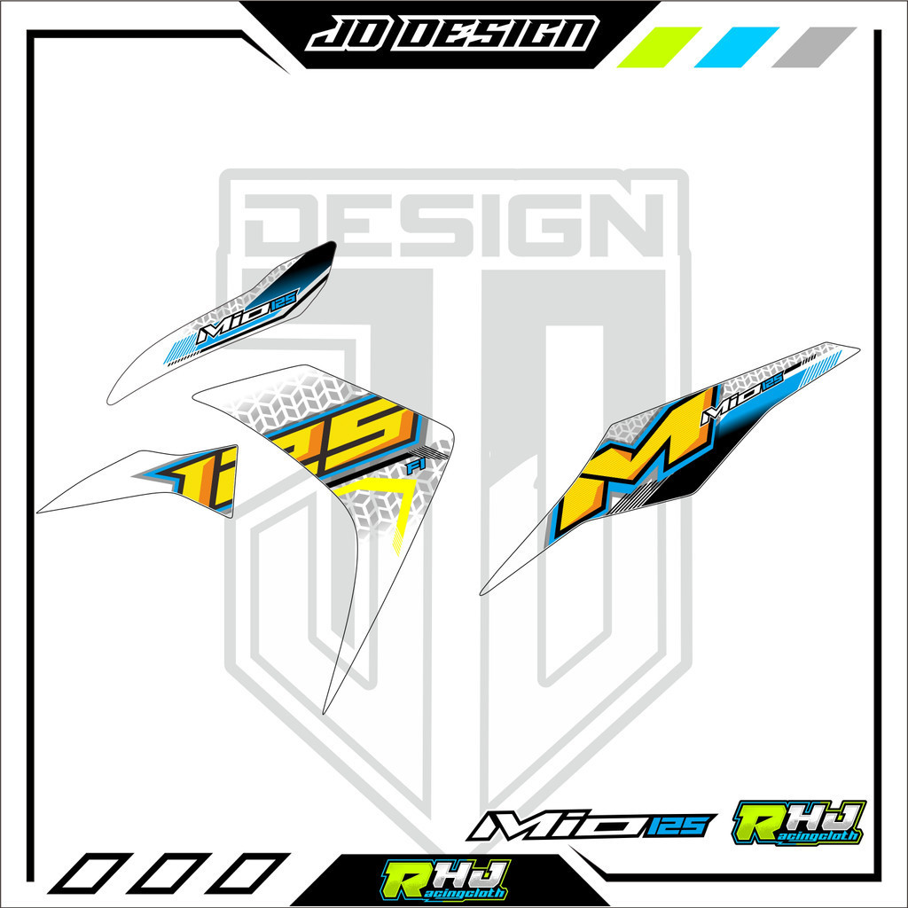 

Stiker Striping Mio M3 / Striping Mio Z - Sticker Motor Yamaha Mio Variasi Transparan Pelindung Body Motor motorcicle