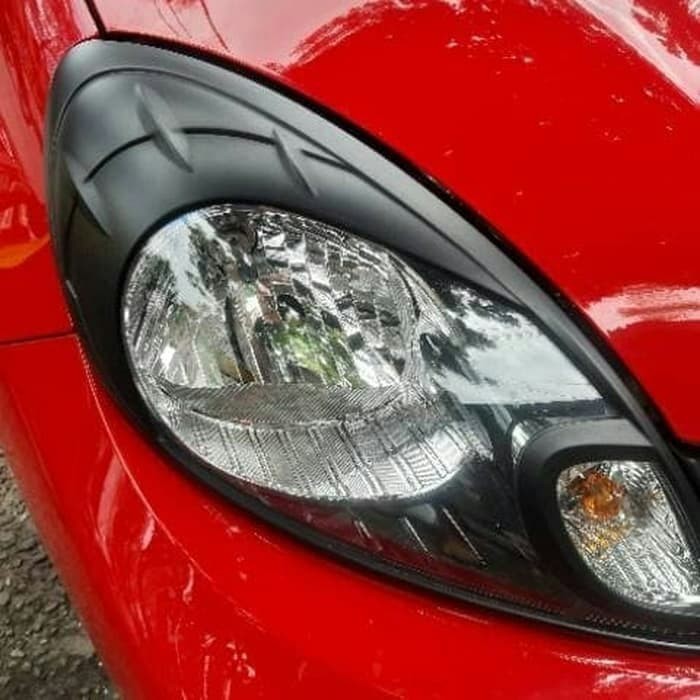 Garnish List Cover Lampu Depan Honda Mobilio & Brio Tipe Non Rs Hitam Otomotif mobil