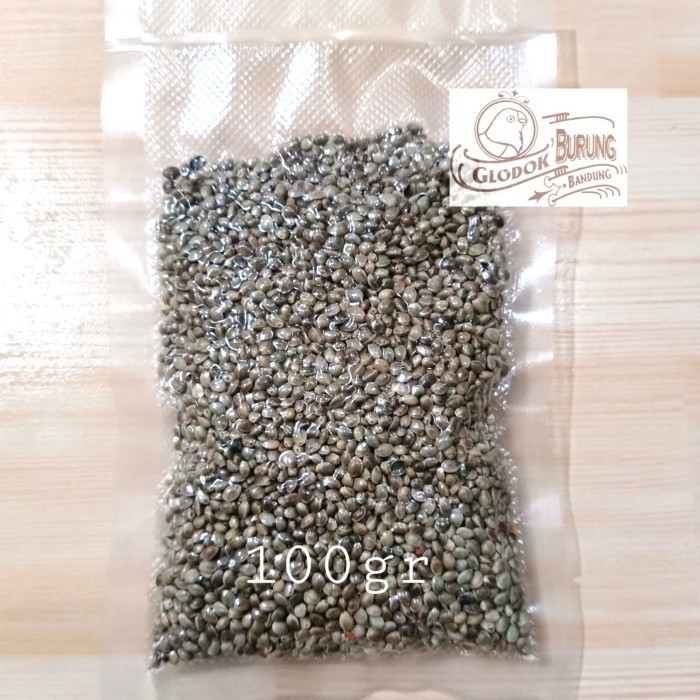 NEW ✨ - FUMAYIN HEMPSEED 100gr IMPORT ITALY MAKANAN BURUNG PENAMBAH BIRAHI
