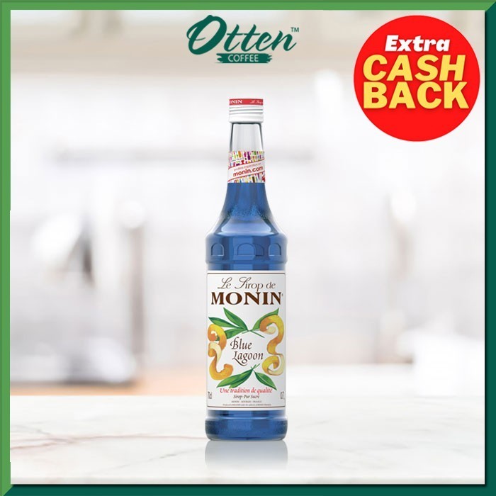 

Monin - Syrup Blue Lagoon (700 ML) - Sirup Minuman Rasa Blue Curacao