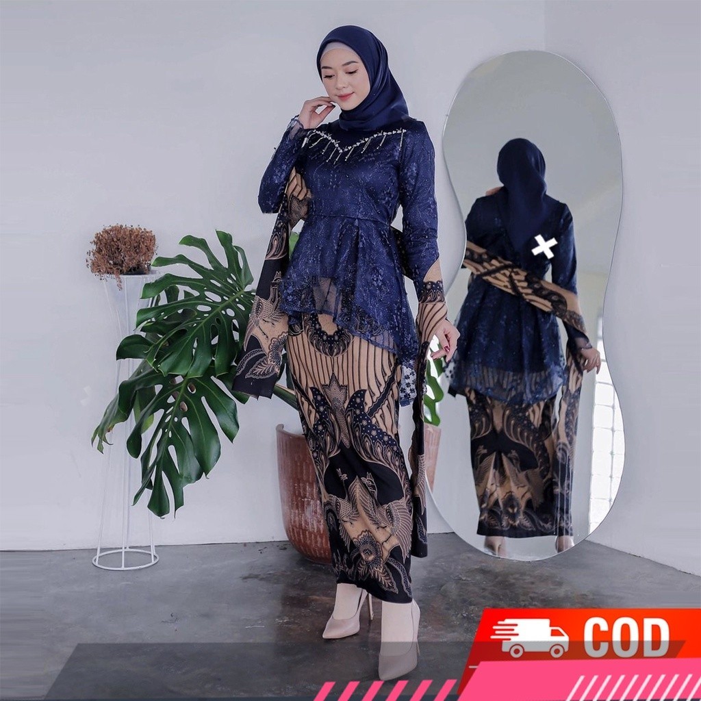 Kebaya modern wisuda tunangan lamaran couple murah remaja seragam seragaman sarimbit allsize kebaya 