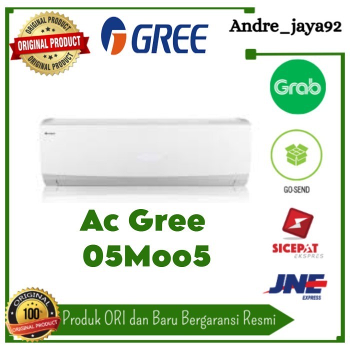 AC GREE GWC-05MOO5 / GWC05MOO5 , AC SPLIT 0,5 PK