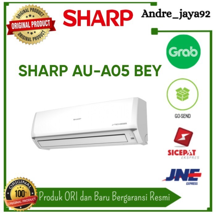 Ac Dinding Sharp Low watt AH-A 05 BEY 0.5 PK 1/2 PK R32