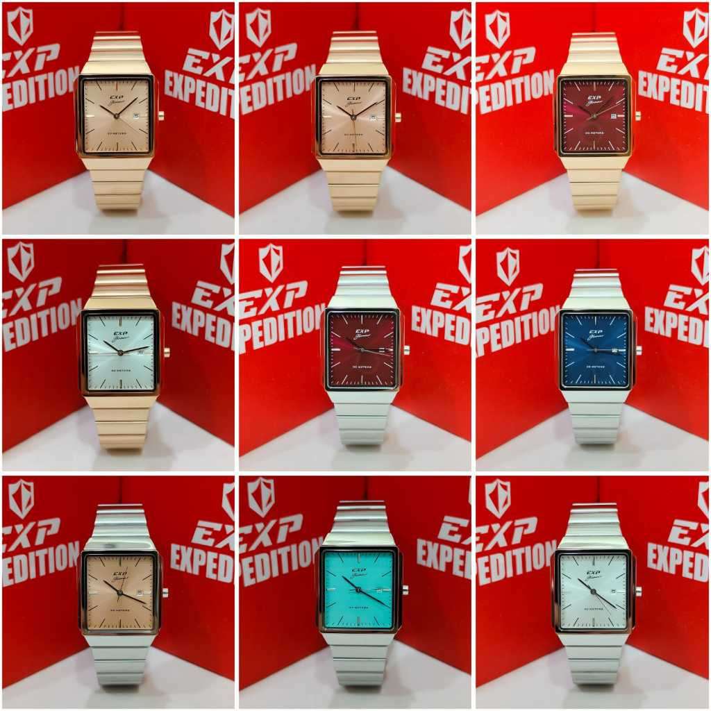 Jam Tangan Wanita Expedition E 6854 E6854 Rantai Original Garansi Resmi 1 Tahun