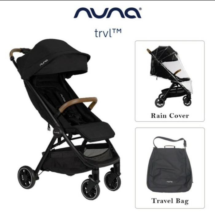 Stroller Nuna Trvl - CAVIAR BAG+RC