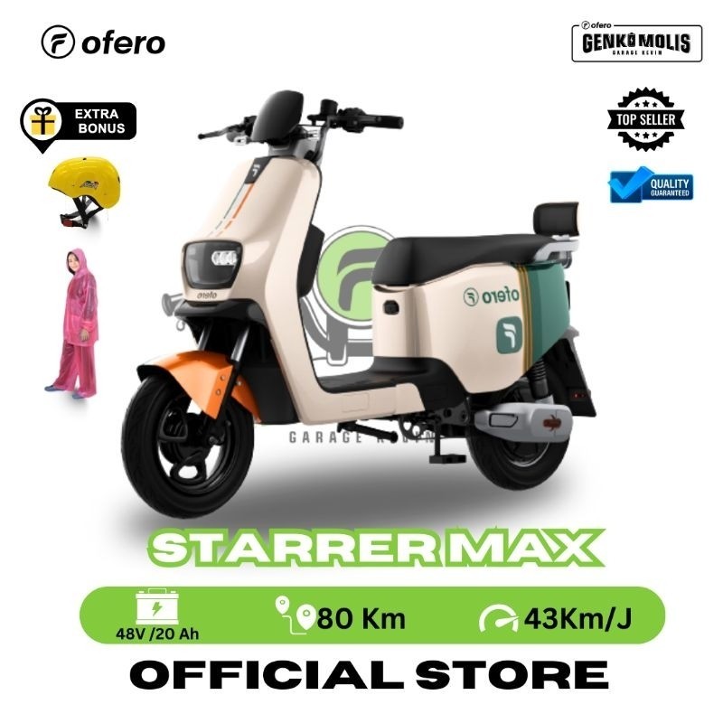 SEPEDA LISTRIK OFERO STAREER MAX