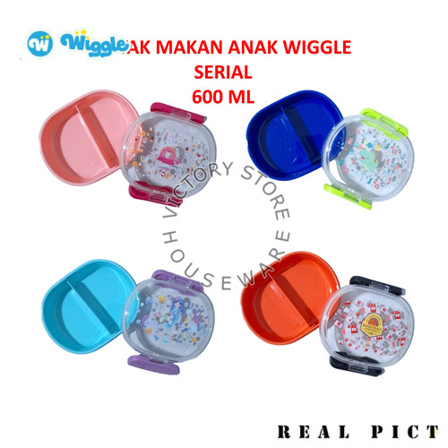WIGGLE Kotak Makan Anak Sekolah 600 ml