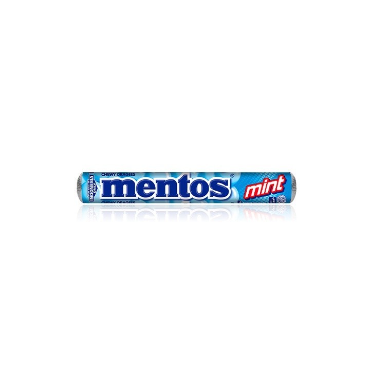 

MENTOS PERMEN ROLL MINT 37GR