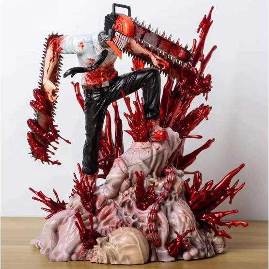 (Baca Deskripsi) Shibuya Scramble Figure Denji - Chainsaw Man