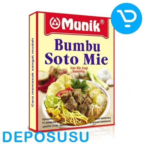 

Bumbu Instan- MUNIK Bumbu Soto Mie 90g | Soto Mie Soup Seasoning - SKU-20