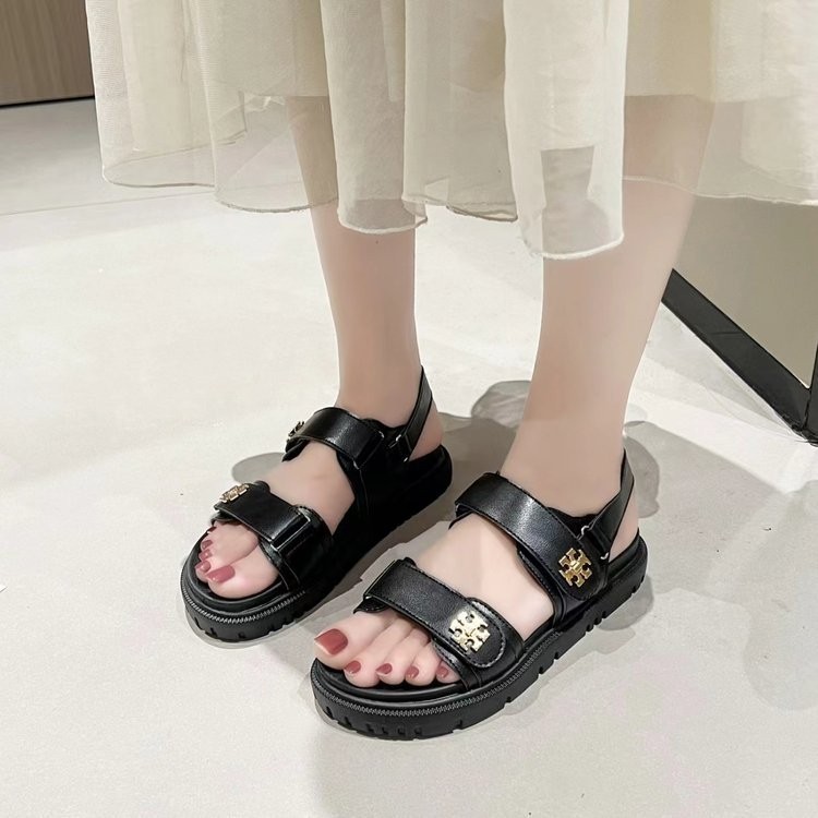 JY [KUALITAS PREMIUM] 1582 Sepatu Sandal Wanita Gunung WS-709 Flat Heel 4 cm Cewek Kekinian ELEGAN C
