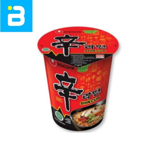 

Nongshim Shin Ramyun Spicy Mushroom Cup 72G