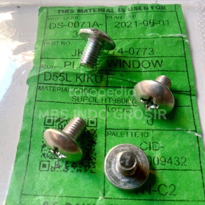 baut payung m5 baut 8 original harga