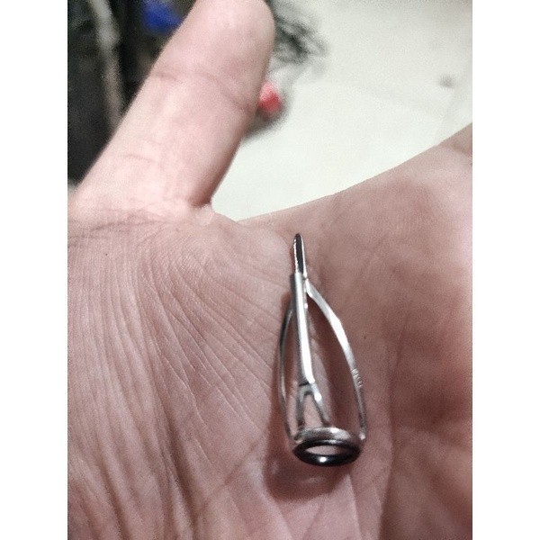 ring joran ujung fuji alconet mnat kepala 6 atau 8 cincin pancing joran