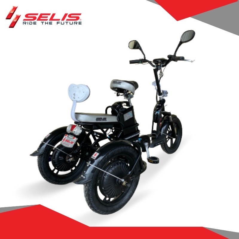 SELIS - Emoped Sepeda listrik Selis Butterfly Trike