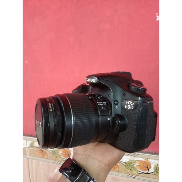 Kamera Canon 60D + Memori + Tas Baru + Garansi