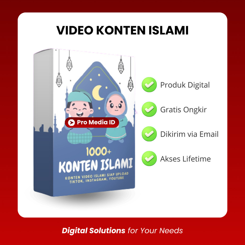 1000+ Video Konten Islami Viral Siap Upload Konten Kreator Affiliate