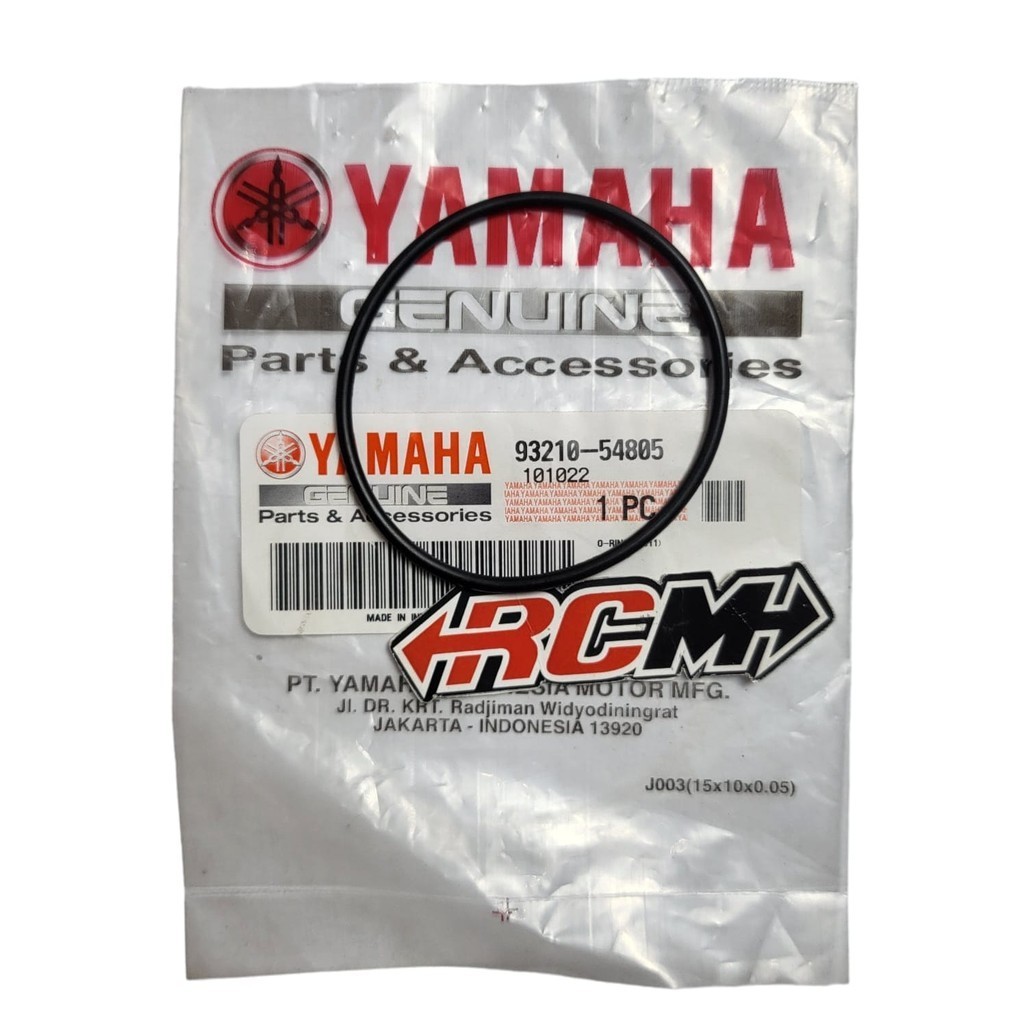 93210-54805 ORING TUTUP BUSA FILTER OLI VIXION OLD LAMA NVL NVA ORI ORIGINAL YAMAHA YGP ASLI