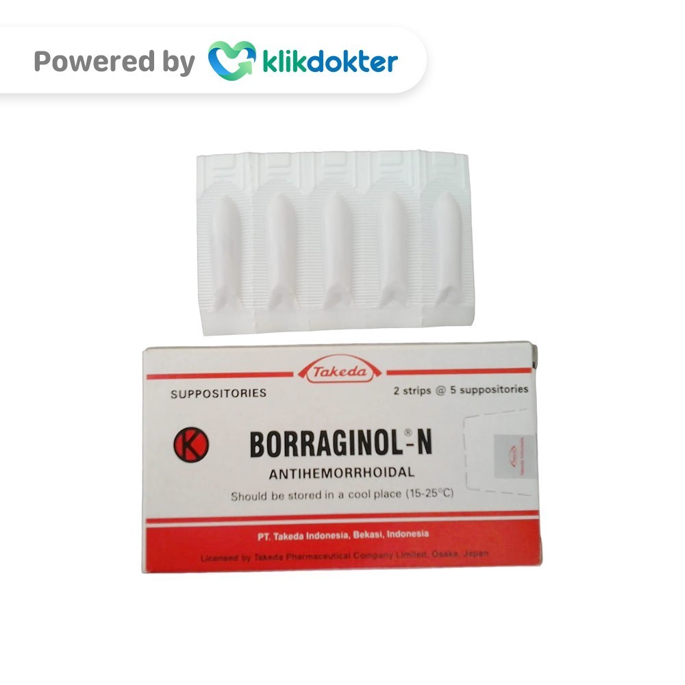 Borraginol-N 5 Suppositoria